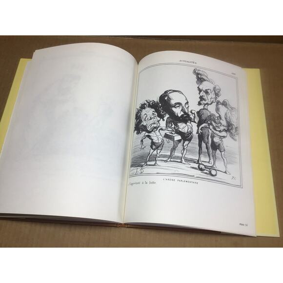 Politicians. The Lithographs of Honore Daumier. by Daumier  Politicians Lithographs of Honore Daumier 1st Edition Hardcover Book Dust Jacket